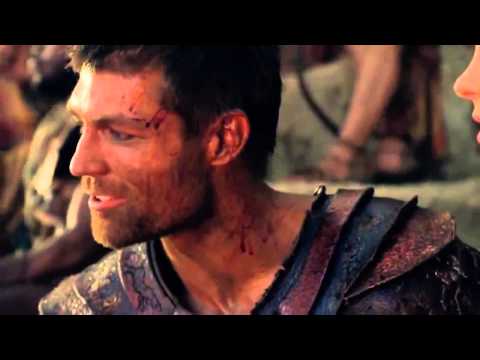 Gannicus Fights With 3 Romans In The Arena