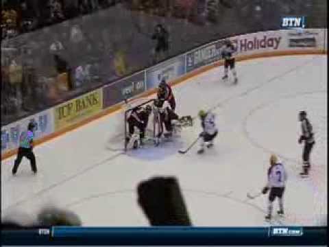 Gophers no-goal during the overtime versus B.C.