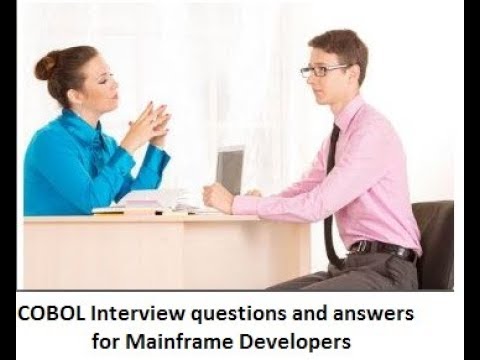 COBOL Interview questions and answers for Mainframe Developers