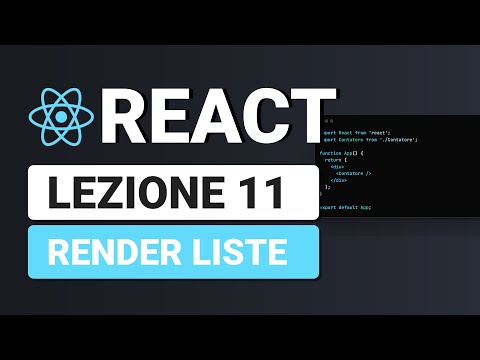 Rendering di Liste - React Tutorial Italiano 11