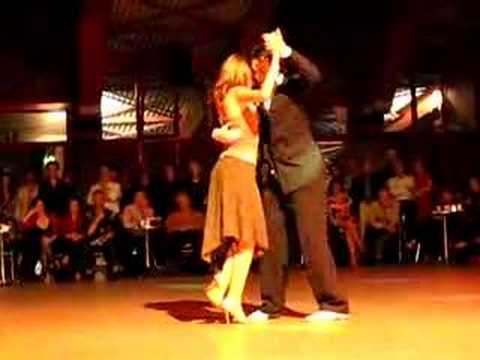  Pablo Rodriguez  is  dancing  to  the  tango  "  Sinsabor  "