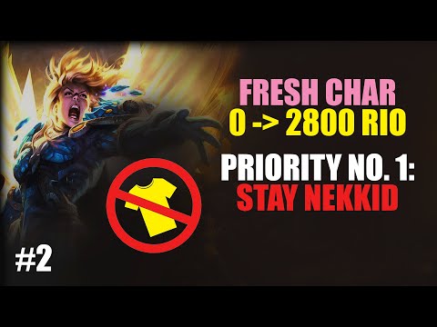0 to 2800 RIO | Ret Paladin E2 - Priority number 1: Stay Nekkid