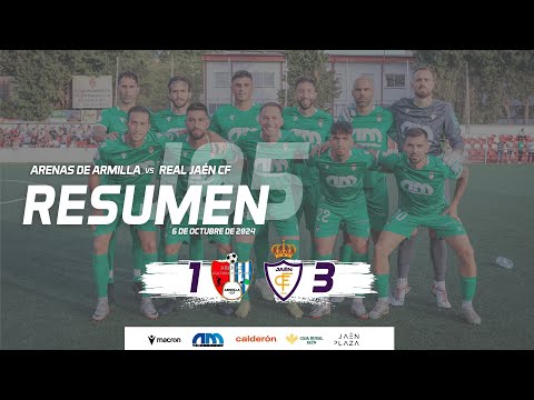 RESUMEN | J5 Arenas de Armilla 1 - 3 Real Jaén CF