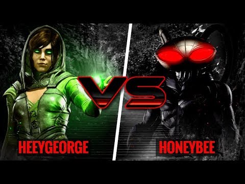 AMAZING ENCHANTRESS COMBOS! HeeyGeorge (Enchantress) vs HoneyBee (Black Manta)