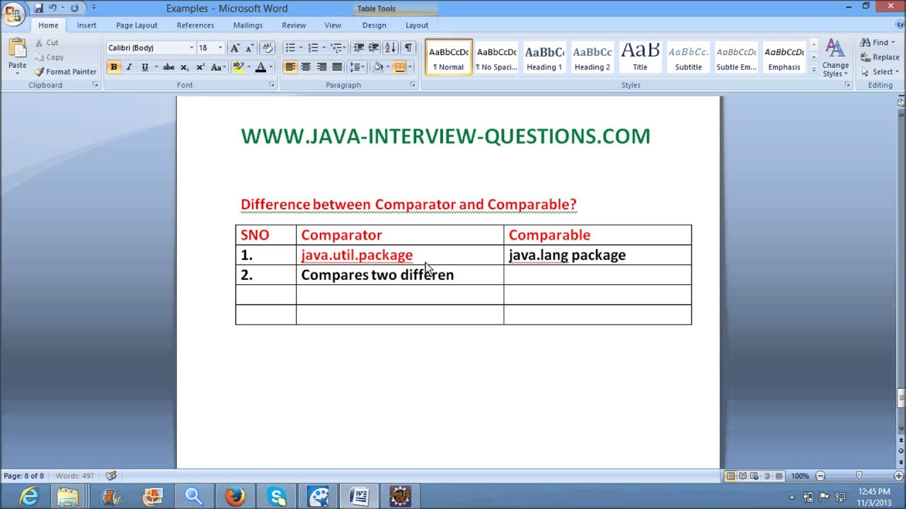 Difference between comparator and comparable in java?