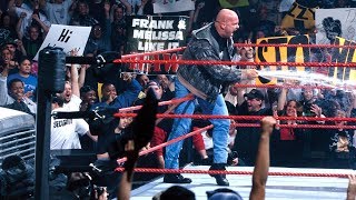 &quot;Stone Cold&quot; Steve Austin gives The Corporation a beer bath