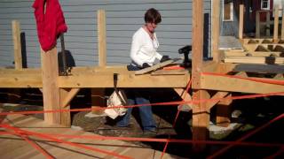 Ramp construction 11/30/10 (Vlog #1)