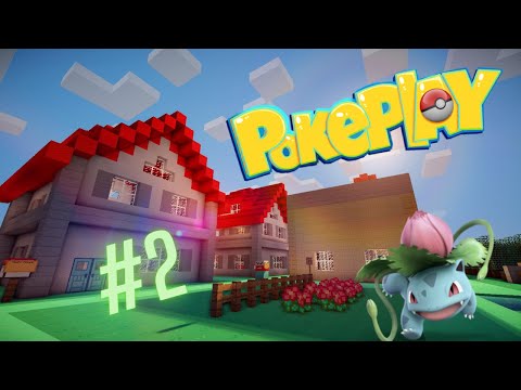 Minecraft Pixelmon • KANTO ADVENTURE •  "A SWARM OF ROLOU'S!" •  Episode 2 • (POKEPLAY.io)