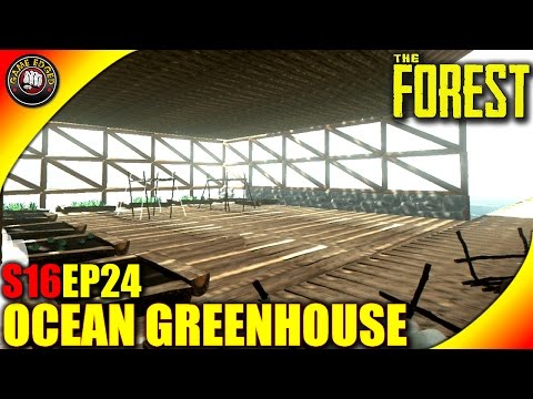 The Forest Gameplay - Greenhouse, Rock Walls - Let's Play S16EP24 (Alpha V0.36)