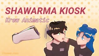 Krew working at Shawarma Kiosk 🌯 // KREW ANIMATIC【ENG SUB】
