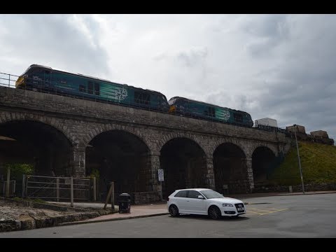 #889: [Flask] DRS Class 68017 & 68016 pass Old Colwyn (12/05/17)