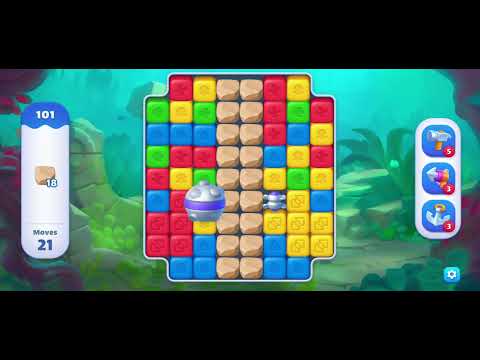 FISHDOM BLAST LEVEL 101 ~ No boosters