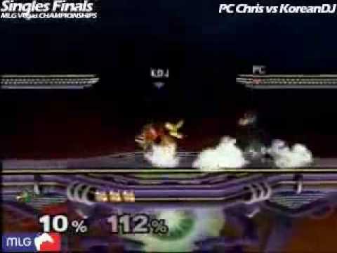 MLG Vegas '06 - PC Chris (Falco) vs KoreanDJ (Fox) 2.2