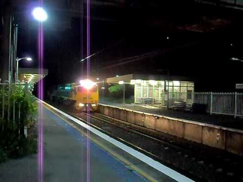 QRNational's MB7 through Adamstown