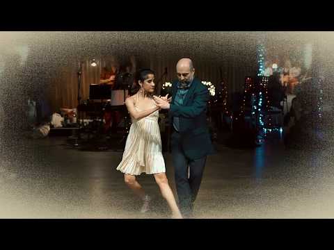 Nick Jones and Diana Cruz at the Welsh International Tango Festival 2018