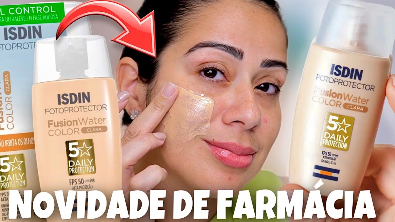 NOVIDADE DE FARMÁCIA | PROTETOR COM COR ISDIN *ATENÇÃO