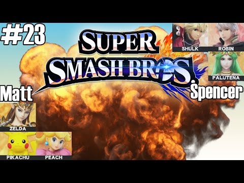 Super Smash Bros 4: Jigglypuff Vs Peach | #23