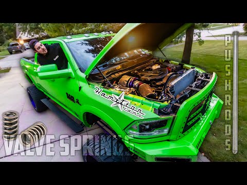 6.7L Cummins Hamilton Valve Spring And Push Rod | DIY Install