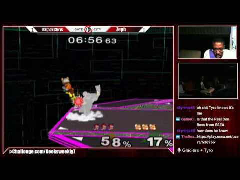 Geeksboro Weekly 7 - Bl@ckChris vs Zeph