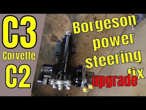 Borgeson C3 Corvetter Power Steering Upgrade