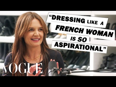 Katie Holmes & Judith Touitou on French Girl Style, the '90s & Their A.P.C. Collab | Vogue