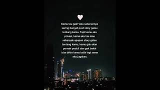 Download lagu Story wa 30 Detik Quotes Sad Anggap Sa apa mp3