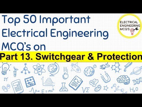Top 50 Important Electrical MCQ | BMC Sub Engineer | Part. 13 Switch gear and Protection Video