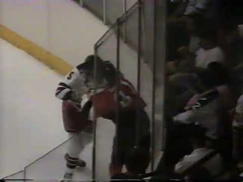 Rangers vs Flyers Preseason Oct 1 1985 Fight 1