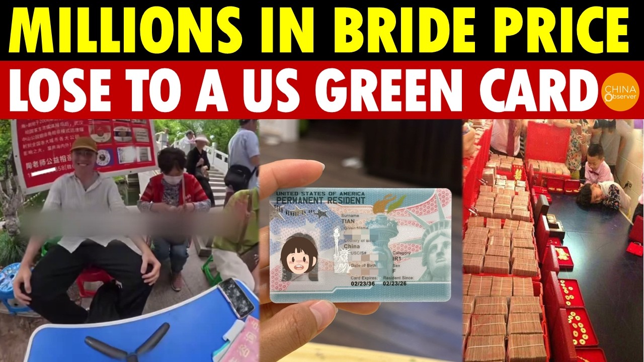American Man Enters China’s Dating Market: US Green Card Beats Million-Yuan Bride Price