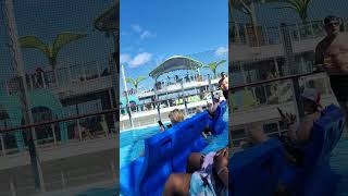 Day 2 sea day... relaxing by the pool! #royalcaribbean #loyaltoroyal #unicornqueen757