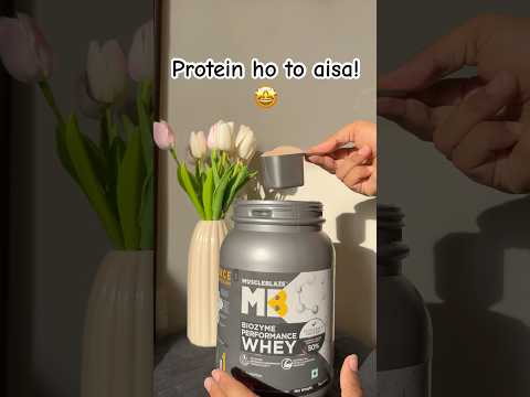 MUSCLEBLAZE BIOZYME WHEY 💪🏼 #muscleblaze #biozyme #protein #wheyprotein #unboxing #bestseller