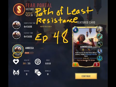 Level 22 Ambessa vs Jhin (3* no epics) - 4.5* Nightmare - Path of Least Resistance - Ep 48 (12-2-24)