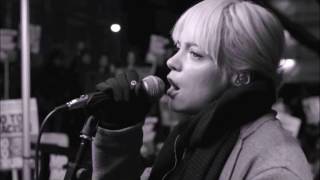 Lily Allen &#39;Going to a town&#39; music video