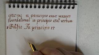 How to Get Started in Calligraphy with Fountain Pens