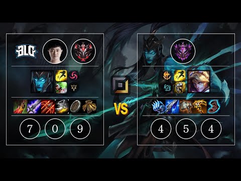 BLG Jinjiao Kalista vs Ezreal Bot - KR Patch 10.12