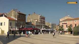 preview picture of video 'Porec Parenzo Stadt in Istrien Istria Kroatien Croatia'