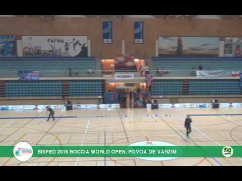 BRASIL no BISFED 2016 BOCCIA WORLD OPEN - POVOA DE VARZIM