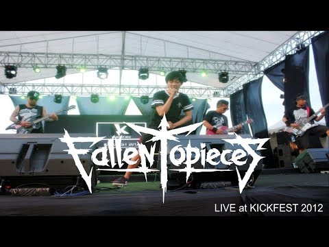 Fallen to Pieces live at Kickfest 2012 Malang