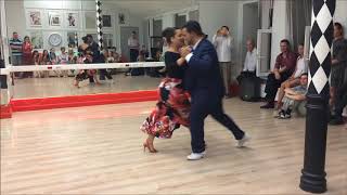 Video thumbnail for Isabel Costa & Nelson Pinto (Portugal) in Edissa DNI Tango 11.08.17. Milonga
