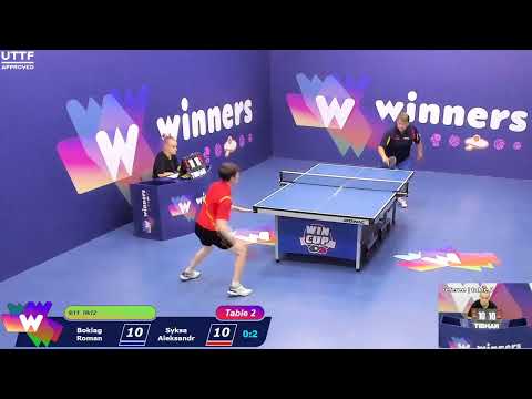WINners CUP table 2  30.08 Boklag Roman - Syksa Aleksandr  12:30