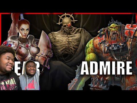 (Twins react) to What Is each Faction's Opinion of the God Emperor of Mankkind? / WarHammer 40K