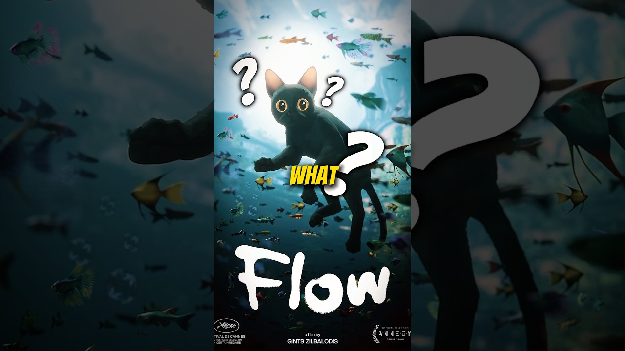 The film beat Disney AND Dreamworks at the Golden Globes! #animation #pixar #insideout2 #moana #flow