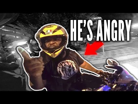 ANGRY BIKER RAGES @ ME! Truck vs HOMELESS MAN?! Motorcycle vs Bad Drivers outruns STORM! RPSTV Video