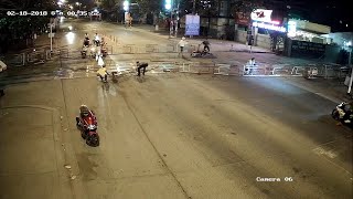 videos de risa accidente de moto