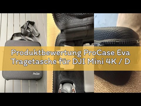 Produktbewertung ProCase Eva Tragetasche für DJI Mini 4K / DJI 2/2 SE/Mini 2 Fly More Combo Drohne u