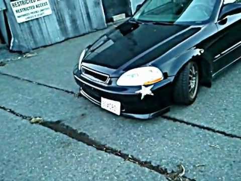 civic d2 suspension too low for work :(