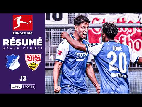 Résumé : Hoffenheim se paie Stuttgart avec un Hlozek de gala