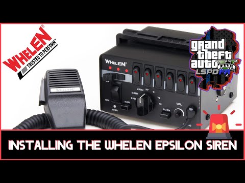 Installing the Whelen Epsilon Siren | LSPDFR SP | GTA V