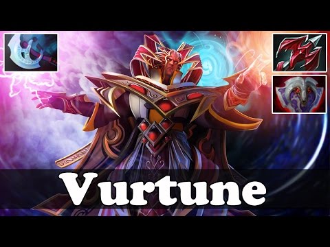 Vurtune Pro Invoker Craziest Build with Vanguard - 2 Games Vol 117 - Dota 2