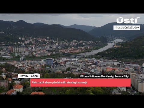 Ústí nad Labem představilo novu strategii rozvoje města👩‍💼💵🧱👷📈